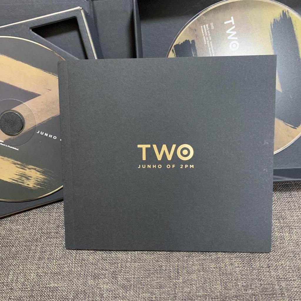 [USED] JUNHO From 2PM "TWO (Korean Version)" CD + DVD Junho