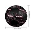 Inter Miami CF Size 5 Soccer Ball, Machine-Stitched PVC, Durable & High Bounce, All Ages Fit, fan merchandise, matches & outdoor use.