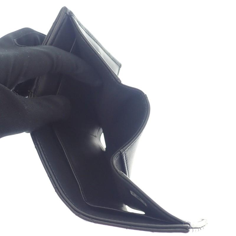 CHANEL  AP0230_B13639 Tri-fold wallet So Black lambskin Women