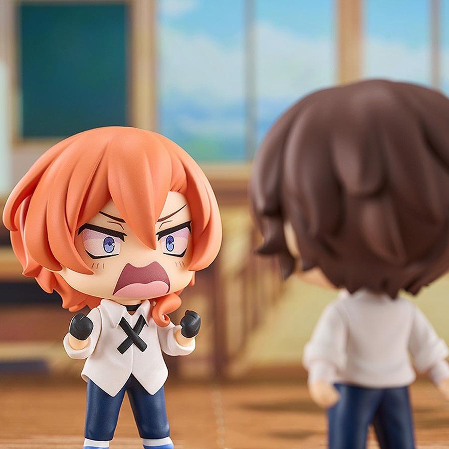 7cm Bungou Stray Dogs Anime Figure Kawaii Dazai Osamu Action Figure Cute Nakahara Chuuya Figurine PVC Collection Model Doll Toys