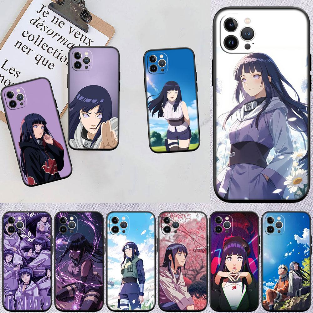 LO66 Naruto Hyuuga Hinata Soft Shell Phone Case for OPPO A3 Pro A72 A74 A76 A77 A77S A78 A79 A94 A95 A18 A40M A58