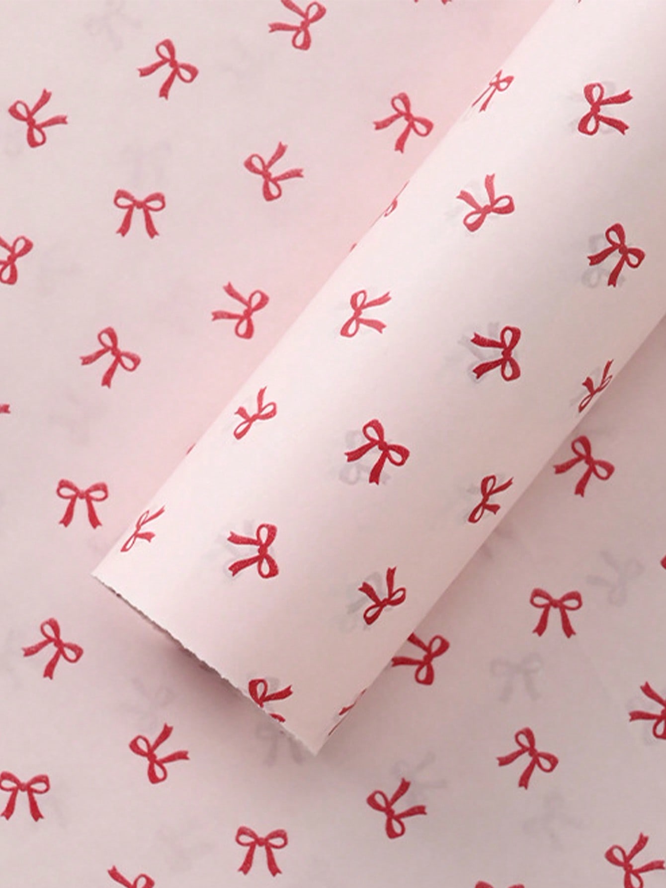 

20 шт. Розовая бумага для упаковки подарков с бантом, подходит для упаковки подарков на день рождения и свадьбу