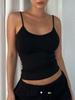 Dopamine Sweet Spice Girls, Thin Shoulder Suspenders, Small Vest, Round Neck Beauty Back Tube Top, Bottom Top Can Be Worn Outside