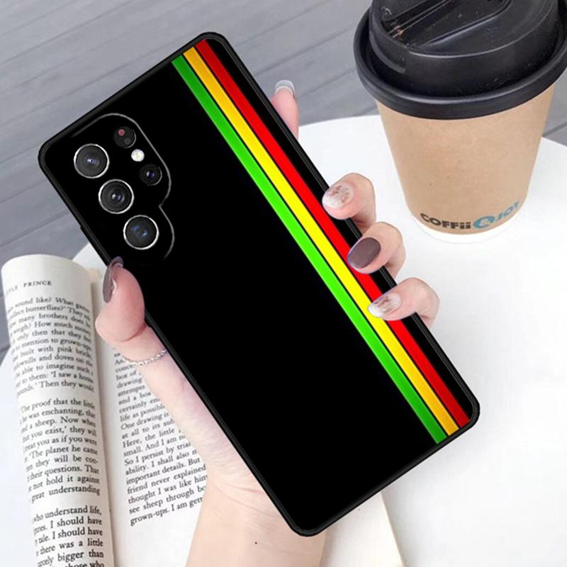 Bob Marley Rasta Lion phone case Cover For Samsung Galaxy S24 S25 Ultra S21 S22 Ultra S10E Note 10 Plus Note 20 FE S23
