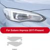 PPF 2 Pcs Car Headlight Protective Film Transparent Black TPUScratch Sticker for Subaru Impreza GP 2012-2016 2017-On Accessories