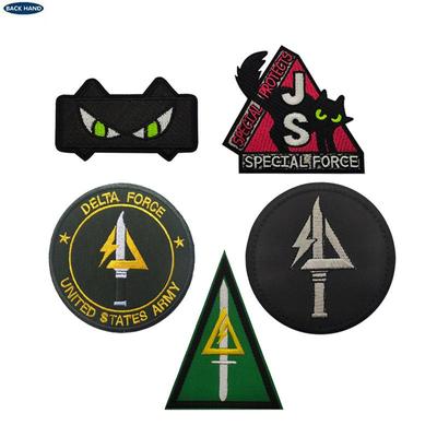 DELTA FORCE Taktický nášivka na suchý zip & Sada samolepek s herním zbožím