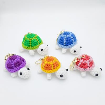 Handmade Crocheted Turtle Cartoon Pendant