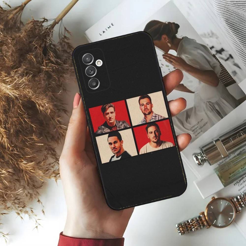 

B-Big Time R-Rush Phone Case For Samsung S24,23,22,30,21,10,9,Ultra,Plus,Lite,FE,5G Black Soft Case Samsung S21 s305G