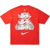 X PALACE T Shirts Men's Orange Red Crew Neck Moderate IM6598-696