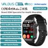 VALDUS 2026 ODM/ Private Label AMOLED ECG Heart Rate Monitoring IP68 Fitness Tracker Smart Watch CARDIGO GPS Smart Watch