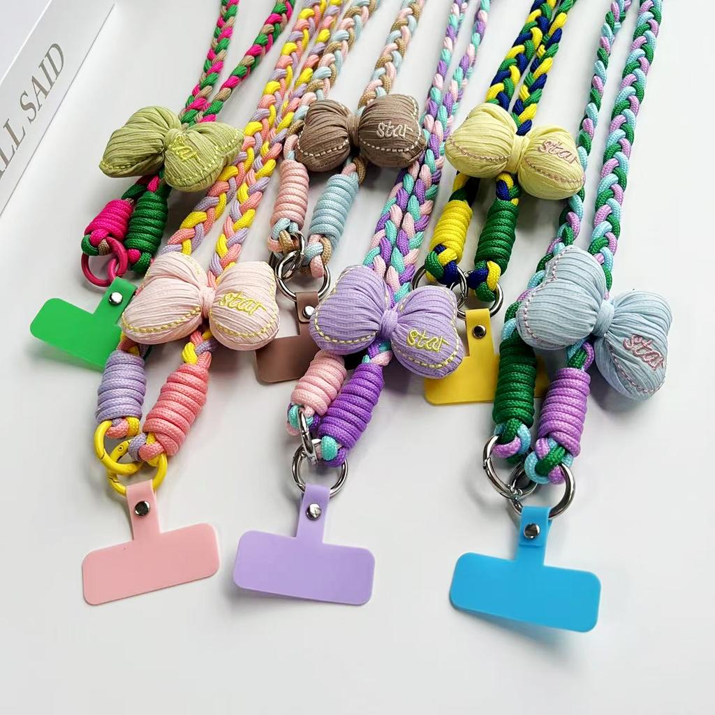 Creative Cartoon Mobile Phone Universal Lanyard Crossbody Long Rope Lanyard Rope Cartoon Decorative Pendant Accessories 1