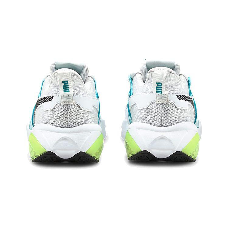 Puma Bequeme Langlebige Stoßdämpfende Leichte Low-Top Trainingsschuhe Herren Sneaker Weiß Blau Grün 194372-02