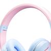 Kabelloses Gaming-Headset Gradient BT5.2 Verbindung Weiche Ohrpolster Bunte Lichter Gaming-Headset für Desktop Laptop Blau