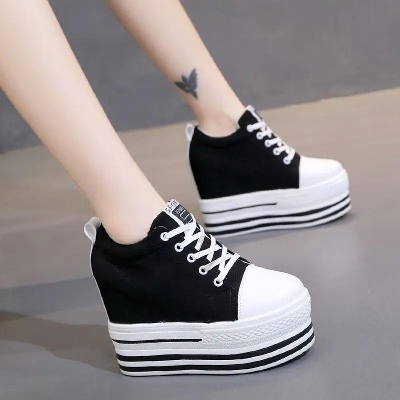 Fashion Spring Autumn High on Platform Ladies Footwear Fashion 2025 Aesthetic Comfortable and Elegant Daily Routine 39 New Women's Shoes