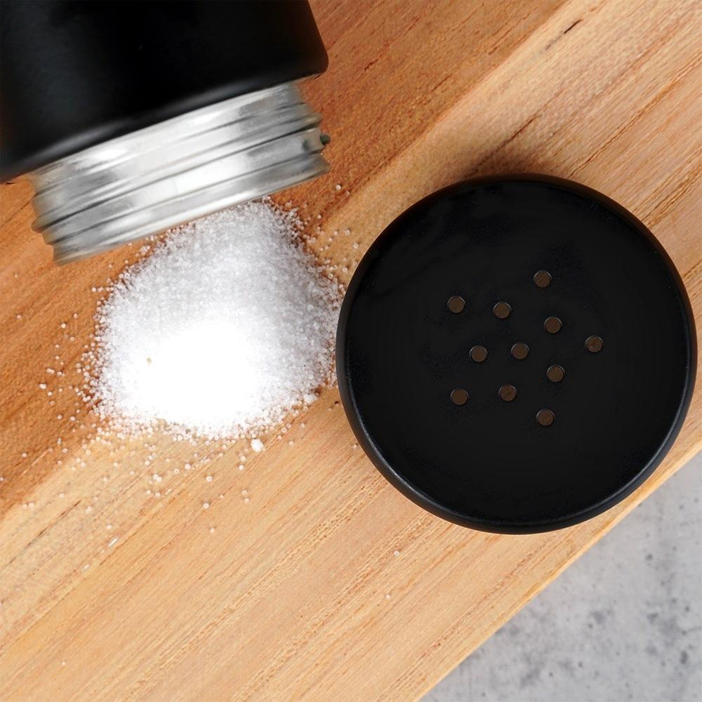 Salt and Pepper Set Salt Shaker Pepper Shaker Glass Spice Container