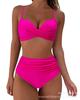 New Women's Vintage Bikini Cross Split Swimsuit Piece Swimsuit