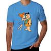 Peter and Wilma Flintstone T-Shirt Quick Drying Boys Animal Print Animal Prinfor Boys New Edition Mens Clothes