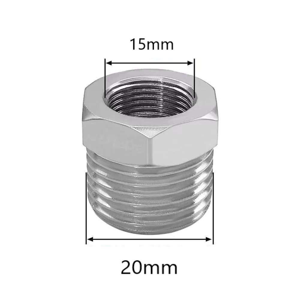Plumbing Repair Plumbing Adapter Easy Install Pipe Connector Joint 1 2-inch External Diameter Nickel-plated Brass