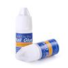 Diamond Gel Nail Glue: 3g Clear Adhesive for Long-Lasting, Shiny Nail Art and Jewelry.