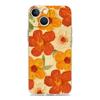 Phone Case For iPhone 17 Air Cases iPhone 16 15 12 13 14 Pro Max SE 7 8 Plus iPhone11 Clear Soft Cover Oil Painting Flower