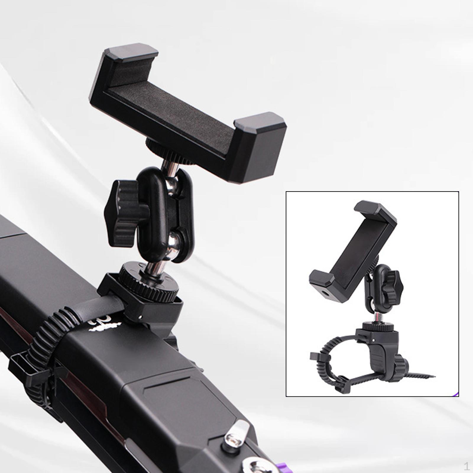 

Phone Holder for Wind Instrument Smartphone Clamp Mount Rotatable and Angle Adjustable Trombone