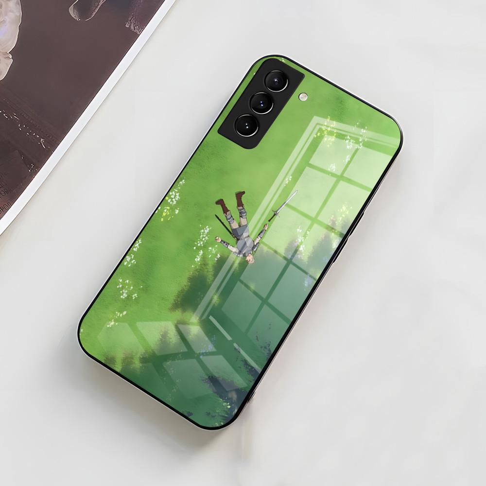 D-DungeonM- Meshi Phone Case For Samsung A56 A36 A26 A16 A15 A25 A35 A55 A14 A34 A24 A54 Glass Case