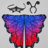 Butterfly Pinions with Mask and Headband One-Size for Cosplayers