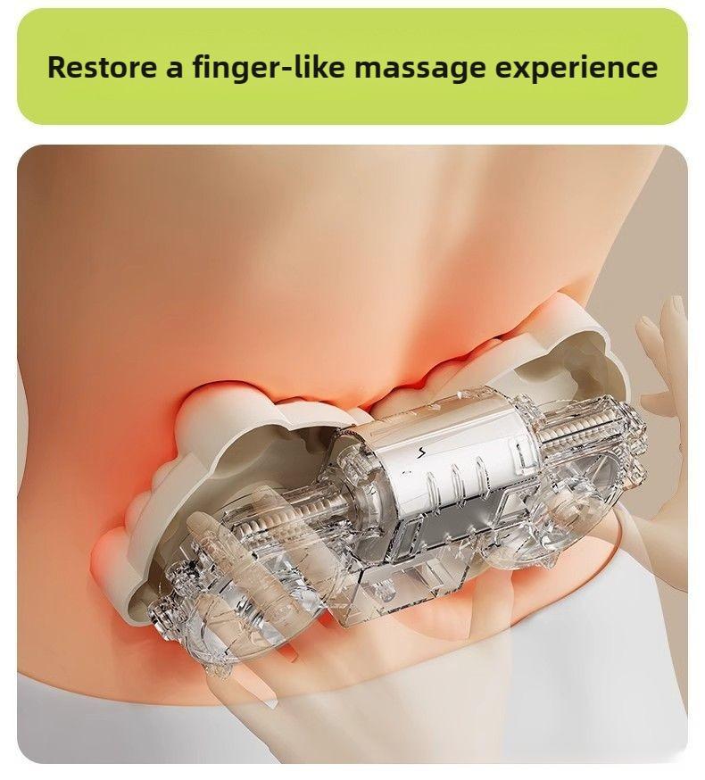 Newest Multifunctional Neck Back Massager Pillow with Heating Deep Tissue Kneading Massage Shoulder Leg Foot Gift