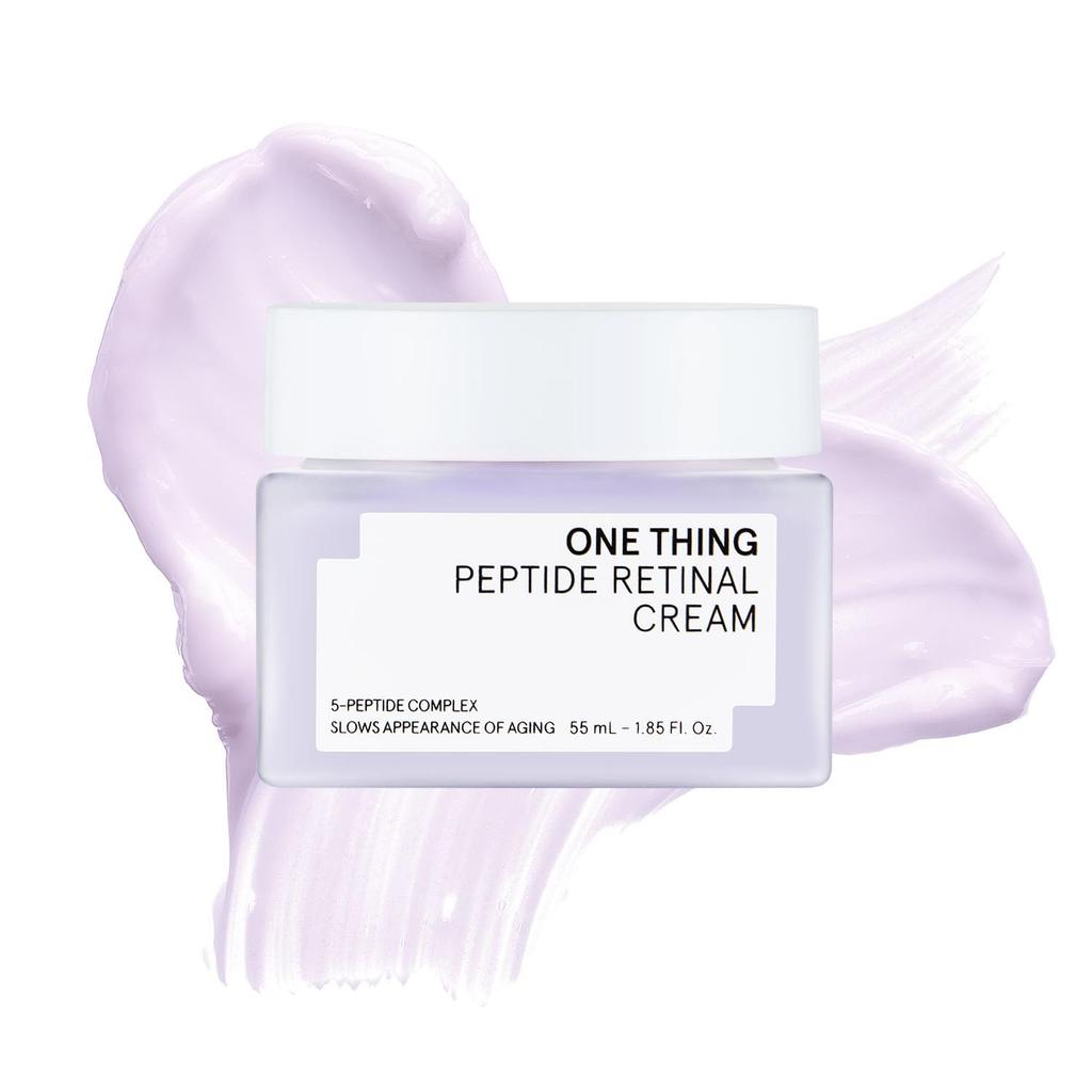 ONE THING Peptide Retinal Cream 55ml For dry and sensitive this retinal cream improves and It also improves skin and fine slowing down Korean skin,