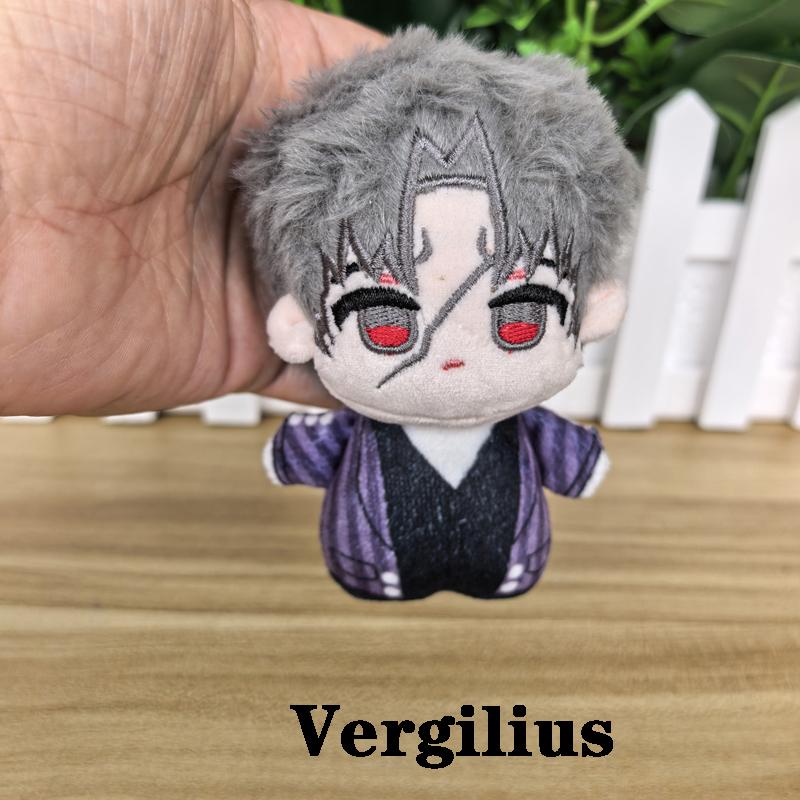11cm Coole Augen Cosplay Limbus Company Sinclair / Vergilius Cartoon Plüschtier Anime Spiel Charakter Schlüsselanhänger Plüschtier Puppe About 11cm