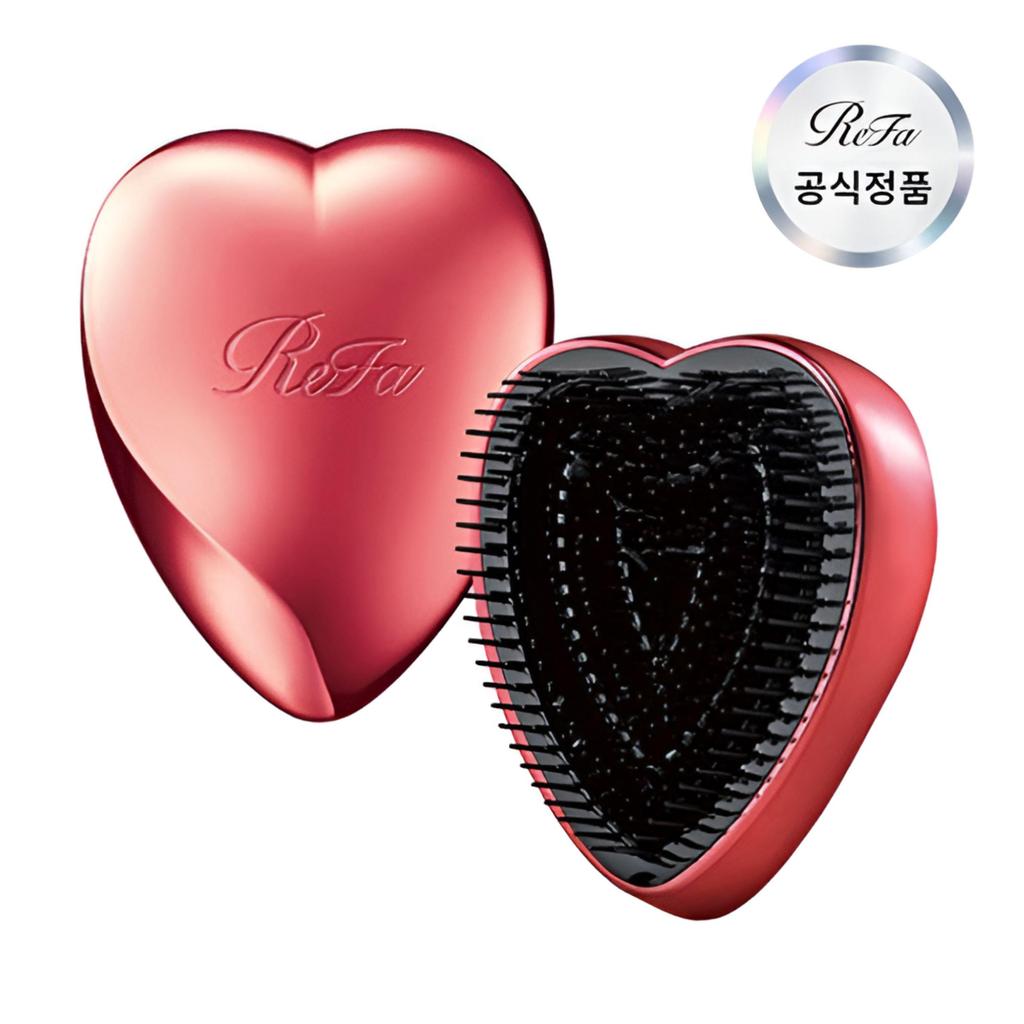 ReFa HEART BRUSH Portable Detangling Hair Brush (7 Colors)