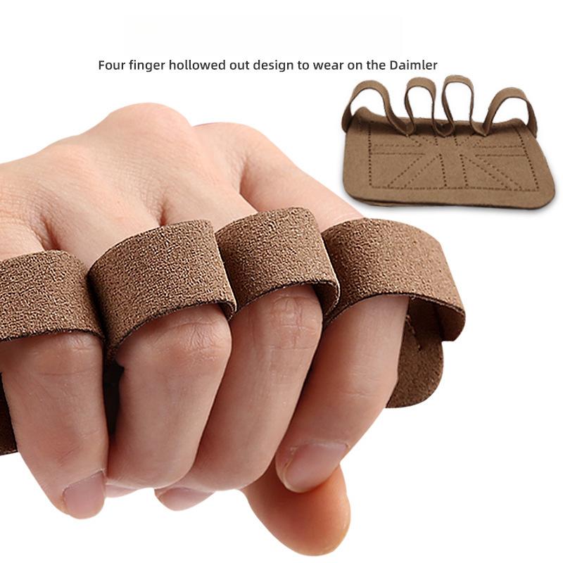 Sports Four-finger and Half-palm Gloves Anti-slip and Anti-cocoon Weight Lifting Fitness Pull-up Horizontal Bars Palm Guard Auxiliary Gloves