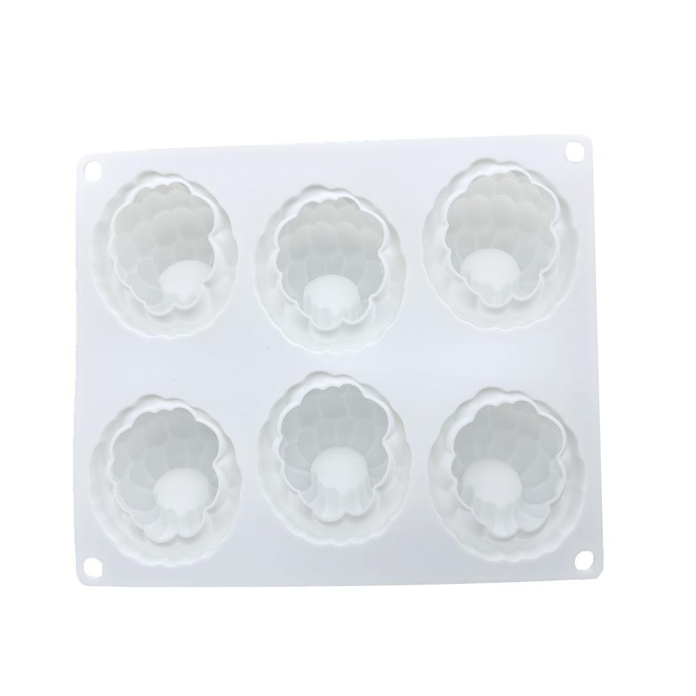 1 Pezzo 6 pollici Grande Lampone Mousse al Lampone Stampo per Torta Stampo in Silicone Cottura Cioccolato Flip Caramella Stampo per Gelatina