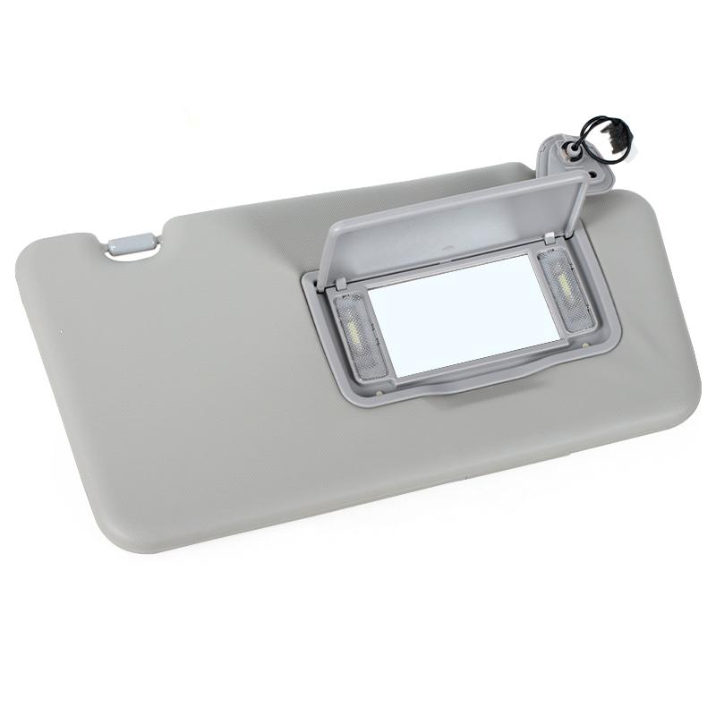Car Sunvisor Accessories For Renault Koleos 2009 2010 2011 2012 2013 2014 2015 2016 Front Sun Visor Wth Makeup Mirror With Light