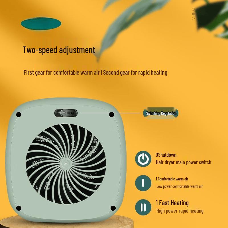 ZISIZ Mini Desktop Electric Heater
