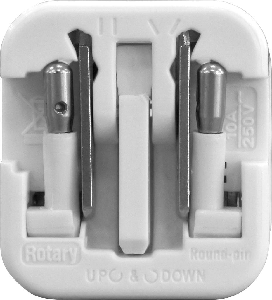 Conversion plug for overseas use Compatible with types of A/C/O/SE/BF DGP-TPC01 (Set 2)