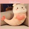 Hilariously Fun Plush Shrimp And Pig Heart Pillow Toy Ideal For Unique Gifts And Collectibles