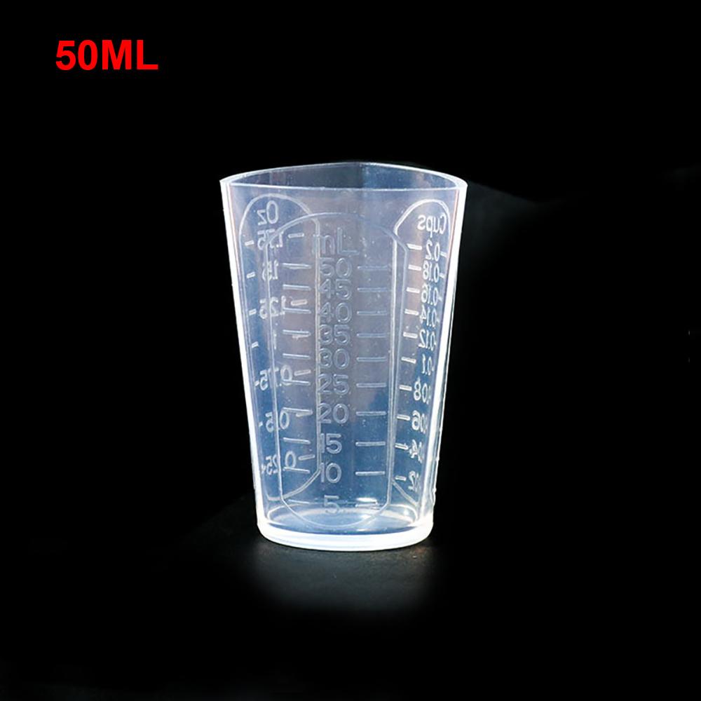 

50ML-1000ML Silicone Triangle Graduated Measuring Cup Liquid Container Epoxy Resin Making Tools Accessories Silicone Molds