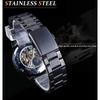 Forsining New Top Men's Watch Business Style Men's Watch Manual Watch Hollow Stainless Steel Watch