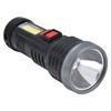 LED Flashlight with COB Sidelight USB Charging Ultra Bright Flashlight Portable Eletric Torch for