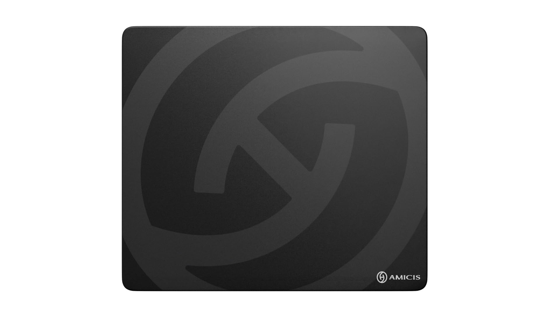 

AMICIS Игровой коврик для мыши Jin 490 мм x 420 мм x 35 мм -JIN- Уретан, Водоотталкивающий, чёрный