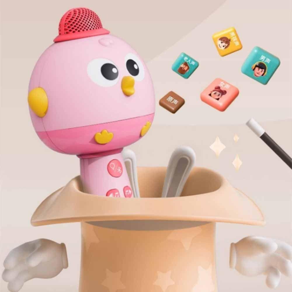 Cute Kids Microphone with Speaker Music Children Singing Machine Children Karaoke Speaker  Home Use