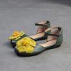 Fashion 2025 Summer New Elegant Flower Design Casual Flat Sandals for Women Retro Fashion Comfortable Versatile Flats Lightweight Pumps