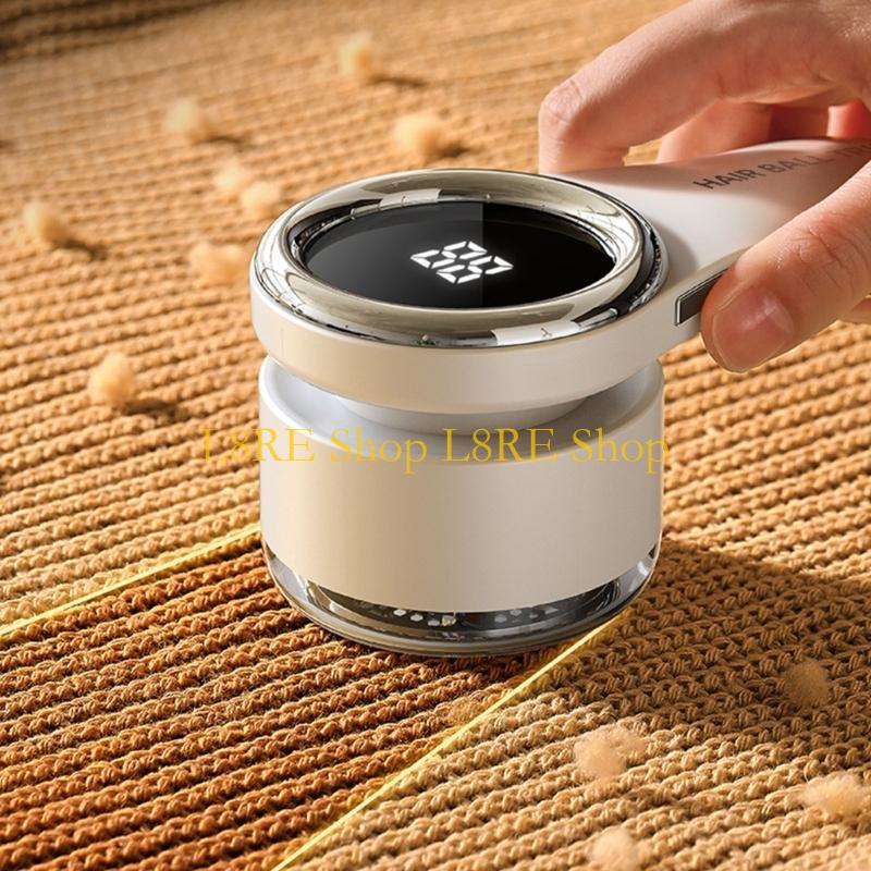 L8RE Efficient USB Charging Clothes Lint Remover for Home and Travel Fabric Shaver