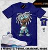 Tee Shirt Matching AJ 5 Grape 2025 To Match Sneaker Chongo Rugrats T Shirt