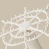 Clear Multi Purpose Doll Showcase Coordinator Rotating Stand For Mini Figures Jewelry Display And Protectionism