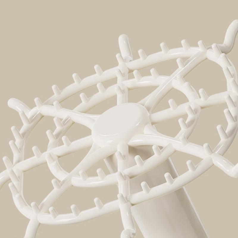 Clear Multi Purpose Doll Showcase Coordinator Rotating Stand For Mini Figures Jewelry Display And Protectionism