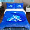 3PCS Twilight Sparkle's Unicorn 3pcs Bedding,Including 3PCS Duvet Cover And 2pcs Pillowcases Perfect for Christmas,Ideal for Bedroom, Dormitory