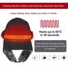 Winter Hat Heated Beanie 3 Temp Settings Warm Headgear Windproof Thermal Ear Protection Hat for Fishing Camping Backpacking
