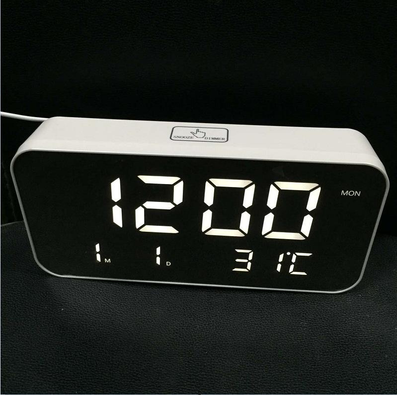 

Светодиодные электронные часы Музыкальные большие настольные часы